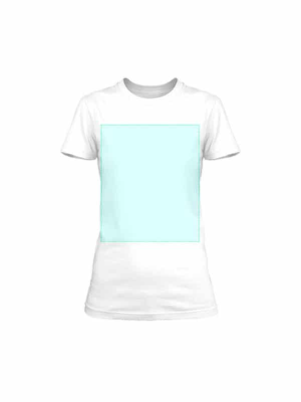 Camiseta Para Crear Diseño De Mujer